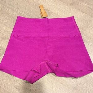 NWT Skims Pink Knit Swim Shorts